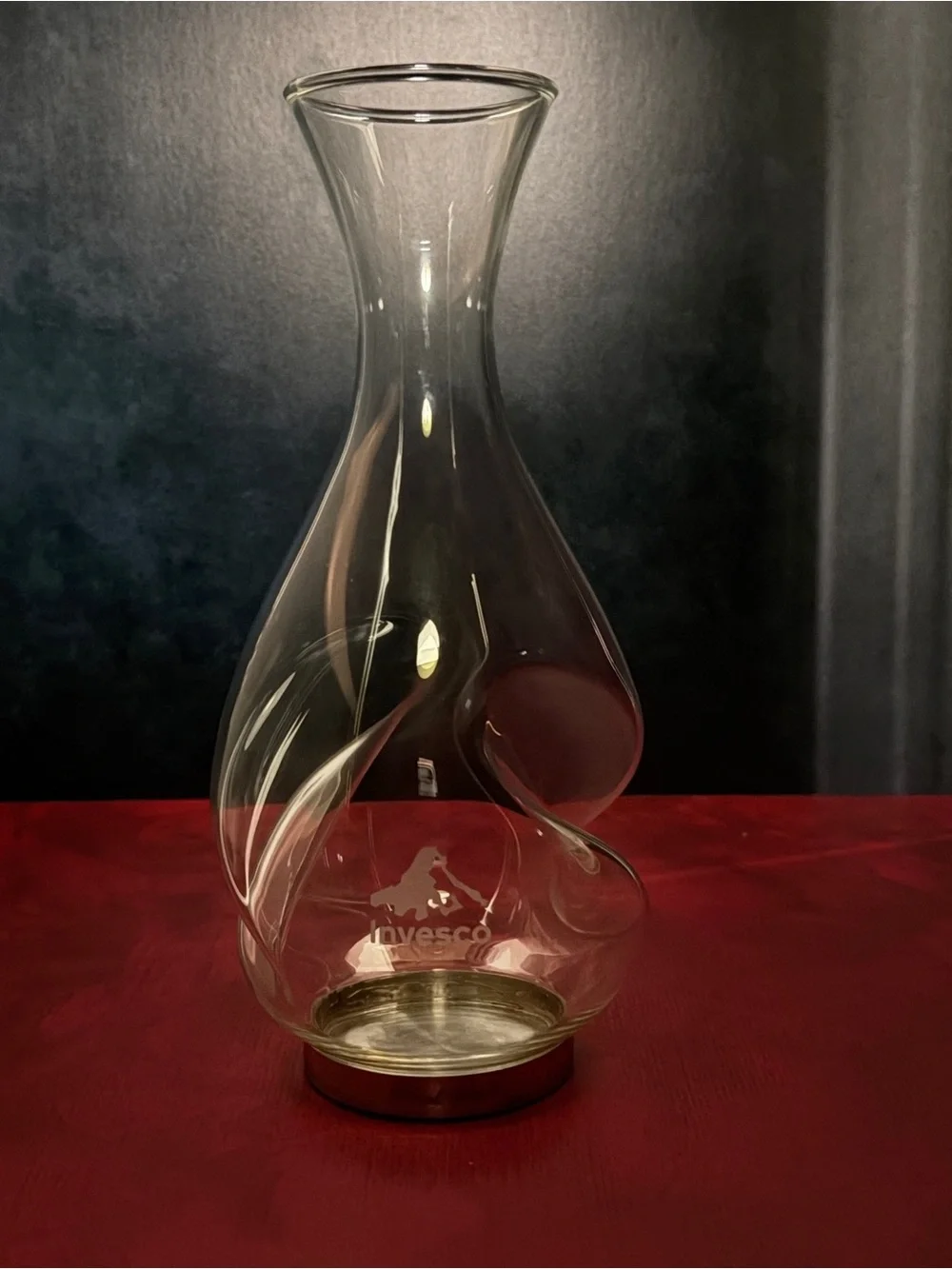 Final Touch Conundrum / Énigme Aerator Decanter Glass Wine Carafe Invesco